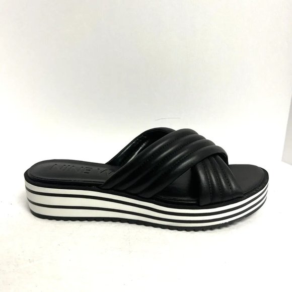 Nine West Womens Zonita Sandal Black Size 10.5 M - Picture 2 of 6